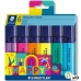 Fluorescerende markør sett Staedtler Textsurfer Classic Happy Line (10 enheter)