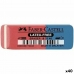 Гума Faber-Castell Син Червен (40 броя)