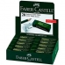 Viskelæder Faber-Castell Dust Free Grøn (20 enheder)