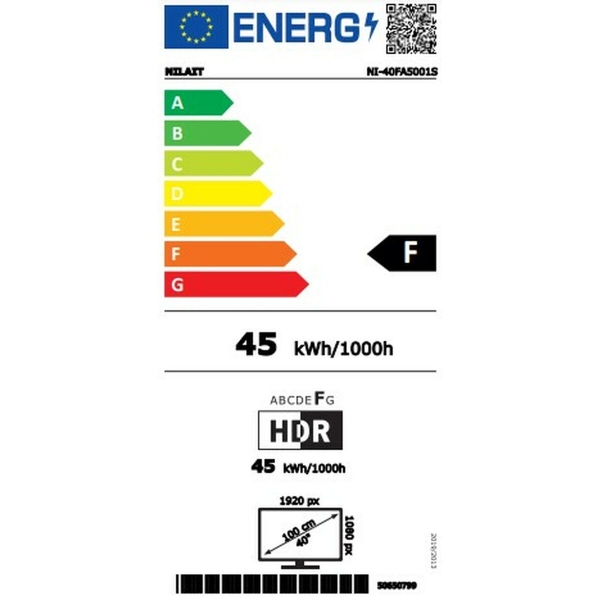 Smart-TV Nilait Prisma 40FA5001S 40