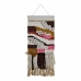 Ophangdecoratie DKD Home Decor Jute Katoen (45 x 2 x 115 cm)