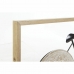Wanddekoration DKD Home Decor Schwarz Fahrrad Metall Holz MDF (80 x 2.5 x 40 cm) (2 pcs)