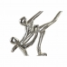 Figurine Décorative DKD Home Decor 8424001857883 43 x 10 x 37 cm Argenté Blanc (2 Unités)
