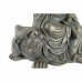 Dekoratiivkuju DKD Home Decor 38 x 25 x 43 cm Must Kuldne Buddha Tumehall Idamaine Kaasaegne