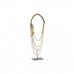Deko-Figur DKD Home Decor Halsband Eisen Muscheln (21 x 10 x 62 cm)