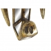 Wanddecoratie DKD Home Decor Spiegel Olifant Gouden Hars (41 x 11 x 38 cm)