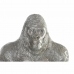 Deko-Figur DKD Home Decor Silberfarben Harz Gorilla (38 x 55 x 52 cm)