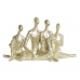 Decoratieve figuren DKD Home Decor Gouden Familie 21 x 8 x 12 cm