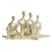 Deko-Figur DKD Home Decor Gold Familie 21 x 8 x 12 cm
