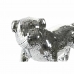 Dekoratív Figura DKD Home Decor Angol Ezüst színű Bulldog Gyanta modern (45,5 x 21,5 x 25 cm)