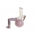 Dekorativ figur DKD Home Decor Pink Yoga Scandi 18,5 x 8 x 17,5 cm