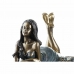 Decoratieve figuren DKD Home Decor Vrouw Koper Hars (30,5 x 15,5 x 28,5 cm)