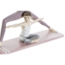 Decoratieve figuren DKD Home Decor 24 x 6,5 x 19,5 cm Scandi Roze Yoga