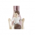 Dekorativ figur DKD Home Decor Pink Yoga Scandi 15,5 x 6,5 x 17 cm