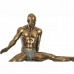 Decoratieve figuren DKD Home Decor Gouden Hars Gymnast Modern (36 x 19 x 46 cm)