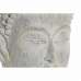 Decorative Figure DKD Home Decor 33 x 34 x 65 cm Grey Buddha Oriental Stripped