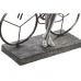 Figurka Dekoracyjna DKD Home Decor Kobieta Srebrzysty Rower Metal Żywica (27,5 x 9,5 x 34,5 cm)