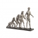 Decoratieve figuren DKD Home Decor Origin of Species Zilverkleurig Verchroomd 55 x 18 x 42 cm