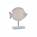 Deko-Figur DKD Home Decor 27,4 x 9 x 32 cm natürlich Grau Fisch Mediterraner