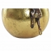 Decoratieve figuren DKD Home Decor Klot Gouden Koper Hars Personen Modern (25 x 19 x 26 cm)