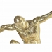 Dekorativ Figur DKD Home Decor Krystall Gyllen Harpiks Menn (28 x 12 x 38 cm)