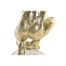 Decorative Figure DKD Home Decor Crystal Golden Resin Men (28 x 12 x 38 cm)