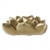 Decoratieve figuren DKD Home Decor Gouden Bloem 18 x 18,5 x 7,2 cm