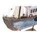 Dekorativ Figur DKD Home Decor Blå Hvit Barco 25 x 4 x 24 cm