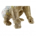 Decoratieve figuren DKD Home Decor 28,5 x 26,5 x 41 cm Gouden Multicolour Gorilla