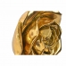 Decoração de Parede DKD Home Decor Dourado Flor Romântico 18 x 8 x 18 cm