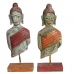 Dekorativ Figur DKD Home Decor 18 x 9 x 47 cm Buddha Orientalsk (2 enheter)