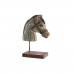 Deko-Figur DKD Home Decor Pferd Eisen Mango-Holz (24 x 12 x 35 cm)