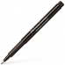 Felt-tip pens Faber-Castell Broadpen Document Black (10 Units)