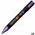 Marķieris POSCA PC-5M Violets (6 gb.)