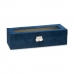 Škatla za ure Modra Kovina (30,5 x 8,5 x 11,5 cm) (6 kosov)