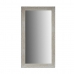 Wall mirror Wood White Glass (75 x 136 x 1,5 cm) (2 Units)