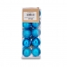 Set di palline di Natale Ø 3 cm Azzurro Plastica (12 Unità)