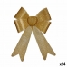 Kerstversiering Lasso 23 x 3 x 30 cm Gouden PVC 33 x 33 x 3 cm (24 Stuks)