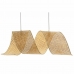 Φωτιστικό Οροφής DKD Home Decor Φυσικό Ανοιχτό καφέ Bamboo 50 W 220 V 80 x 30 x 30 cm