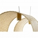 Plafondlamp DKD Home Decor Lichtbruin Hout Bamboe 50 W 220 V 80 x 30 x 30 cm