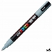 Markeerstift POSCA PC-3M Grijs (6 Stuks)