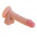 Realistyczne dildo S Pleasures Beżowy Silikon (14,9 cm)