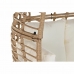 Puutarhasohva DKD Home Decor Valkoinen Ruskea Teräs synteettinen rottinki 130 x 68 x 146 cm