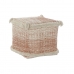 Pute DKD Home Decor Gulv Oransje 40 x 40 x 40 cm Fringe Urban