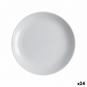 Lautassetti Luminarc Diwali 6 pcs Valkoinen Lasi (19 cm) | Osta tukkuhintaan