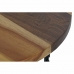 Pomoćni stolić DKD Home Decor Crna Prirodno Drvo Metal 45 x 45 x 42 cm