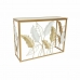 konzole DKD Home Decor Zrcadlo Zlatá Kov Bílý (108 x 37 x 80 cm)