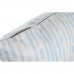 Pute DKD Home Decor Striper Blå Hvit 45 x 15 x 45 cm Middelhavet