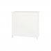 Cómoda DKD Home Decor Branco Azul celeste Azul Marinho Corda Madeira MDF 80 x 40 x 80 cm