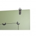 Oglindă de perete DKD Home Decor Brad Natural Roșu Metal Verde Oriental Lemn MDF (70 x 2 x 90 cm)